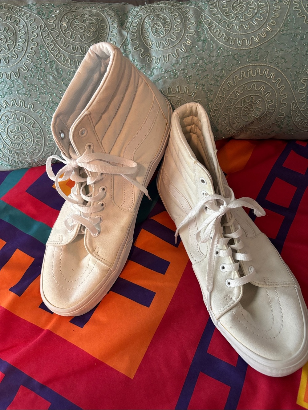Vans White High-Top men’s  Sneakers
